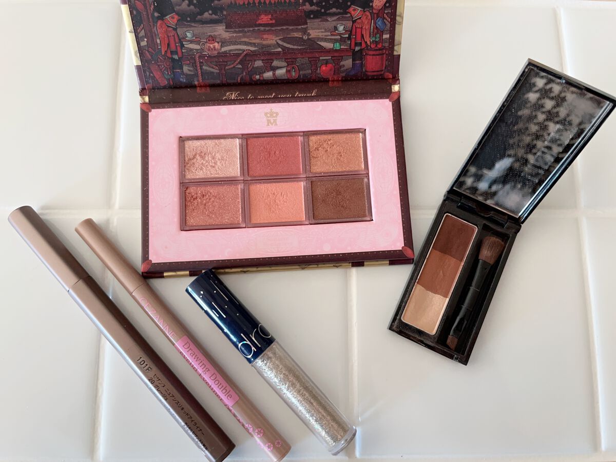 描くふたえアイライナー/CEZANNE/リキッドアイライナーを使ったクチコミ（2枚目）