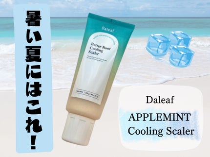 アップルミントクーリングスケーラー/Daleaf/頭皮ケアを使ったクチコミ(1枚目)