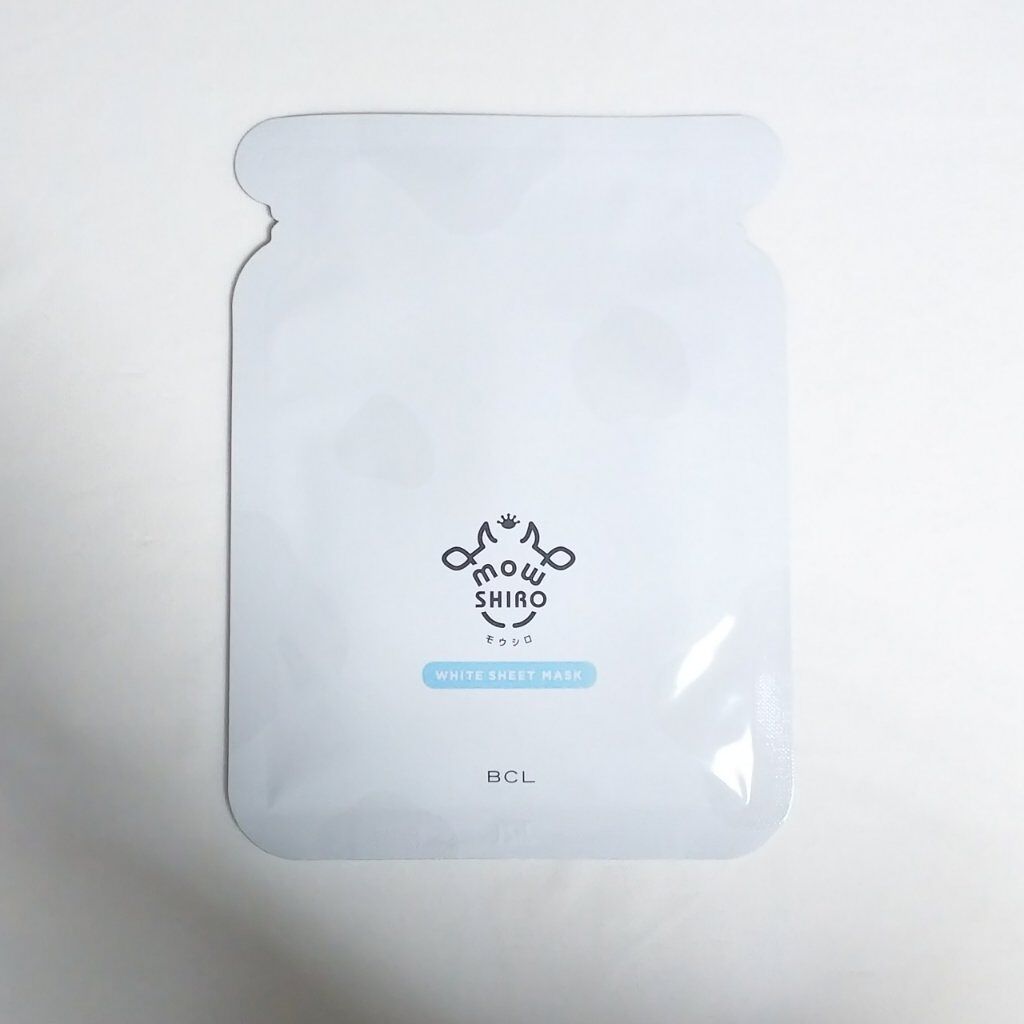 ホワイト シートマスク/モウシロ/シートマスク・パックを使ったクチコミ(2枚目)
