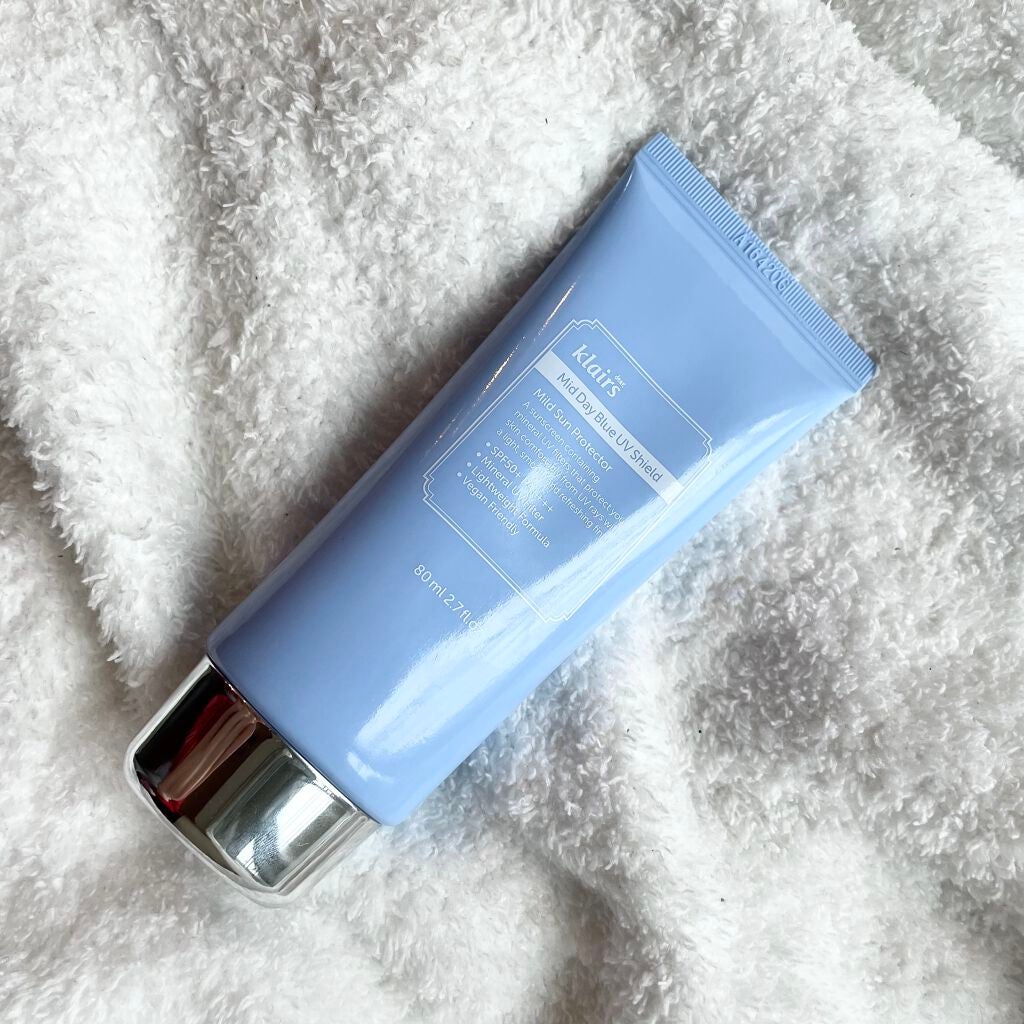 ミッドデイブルーUVシールドSPF50+PA++++/Klairs/日焼け止め・UVケアを使ったクチコミ(1枚目)