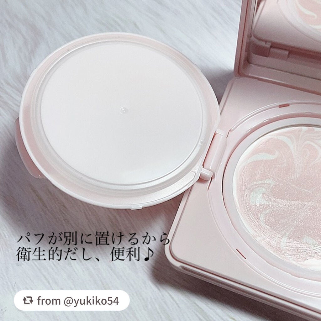 ランタンポレル ブロッサム クリーム コンパクト/GIVENCHY/化粧下地を使ったクチコミ(4枚目)