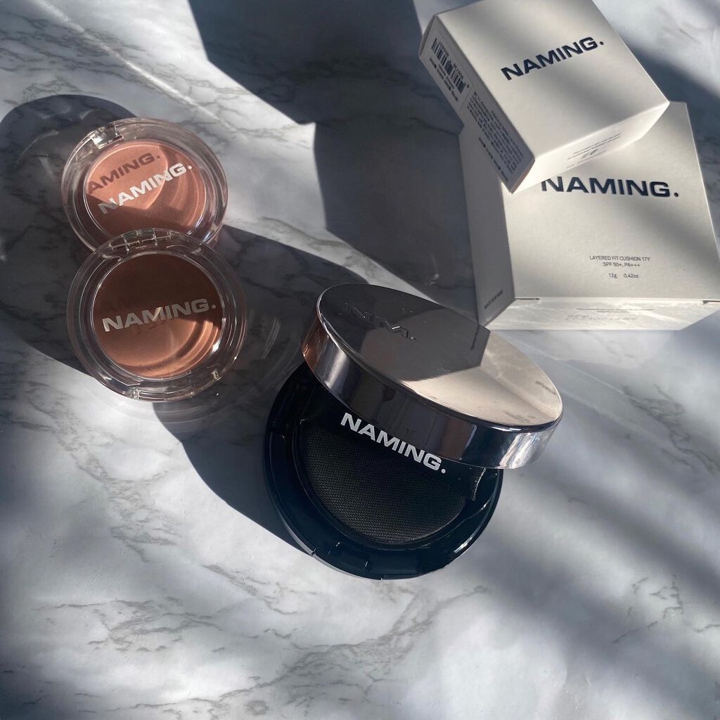 ネーミング フラッフィーパウダーブラッシュ ORR02 BAGEL/NAMING./パウダーチークを使ったクチコミ（1枚目）