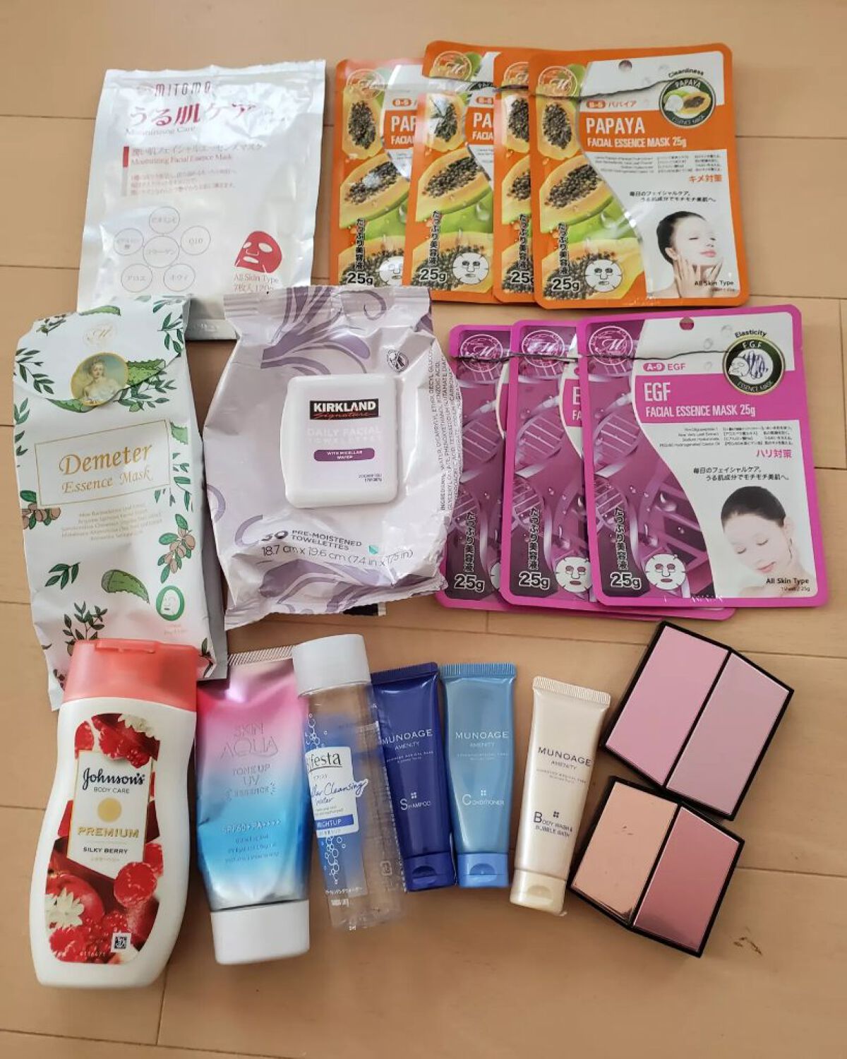 スパークルコントラストアイズ/マキアージュ/アイシャドウパレットを使ったクチコミ（2枚目）