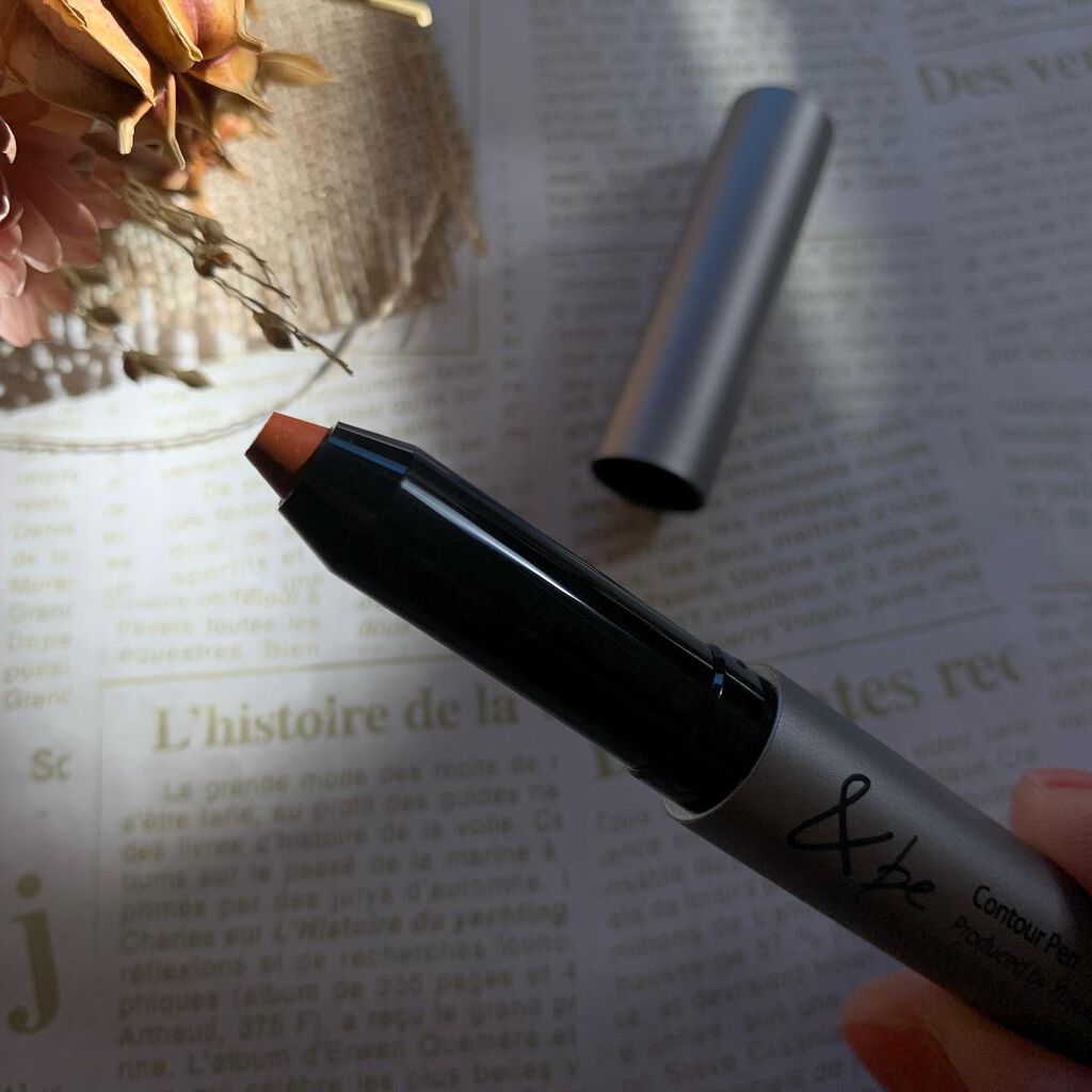 &be コントゥアペン/＆be/シェーディングを使ったクチコミ（2枚目）