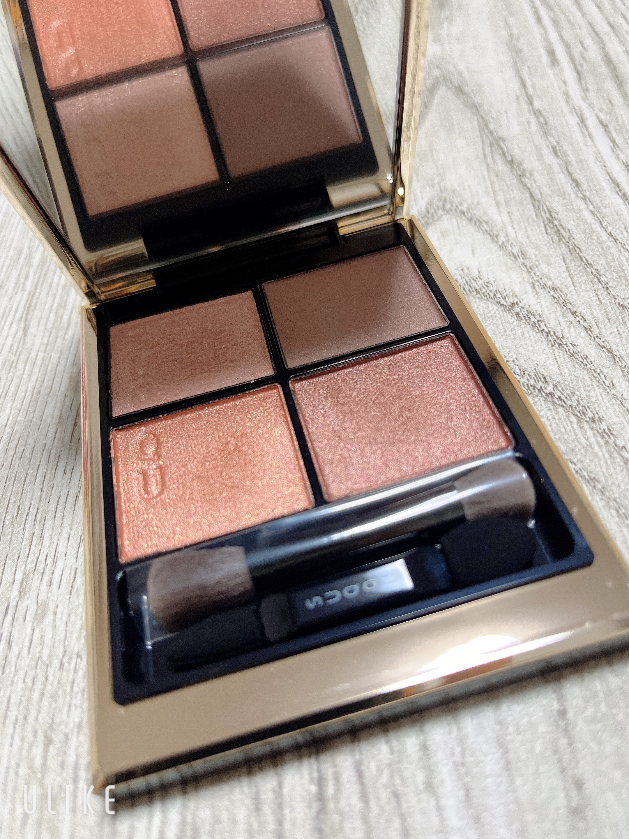 シグニチャー カラー アイズ 02 陽香色 -YOUKOUIRO/SUQQU/アイシャドウパレットを使ったクチコミ（1枚目）