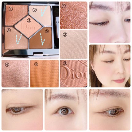 【旧】サンク クルール クチュール/Dior/アイシャドウパレットを使ったクチコミ(7枚目)