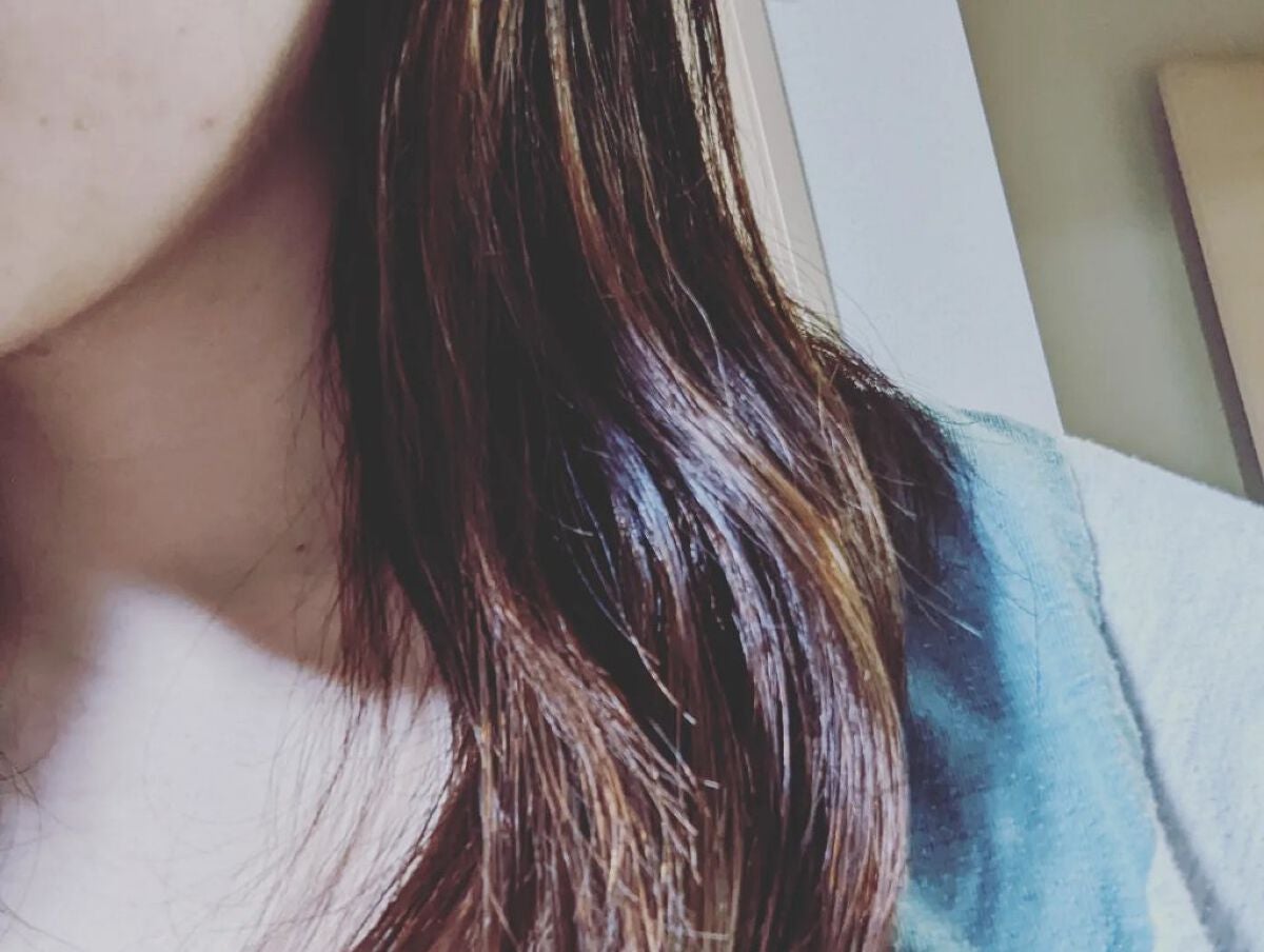 ピンクミー ウォーターコンク コントロール ヘアオイル/ululis/ヘアオイルを使ったクチコミ(4枚目)