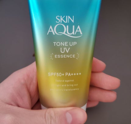スキンアクア トーンアップUVエッセンス/スキンアクア/日焼け止めクリームを使ったクチコミ(1枚目)