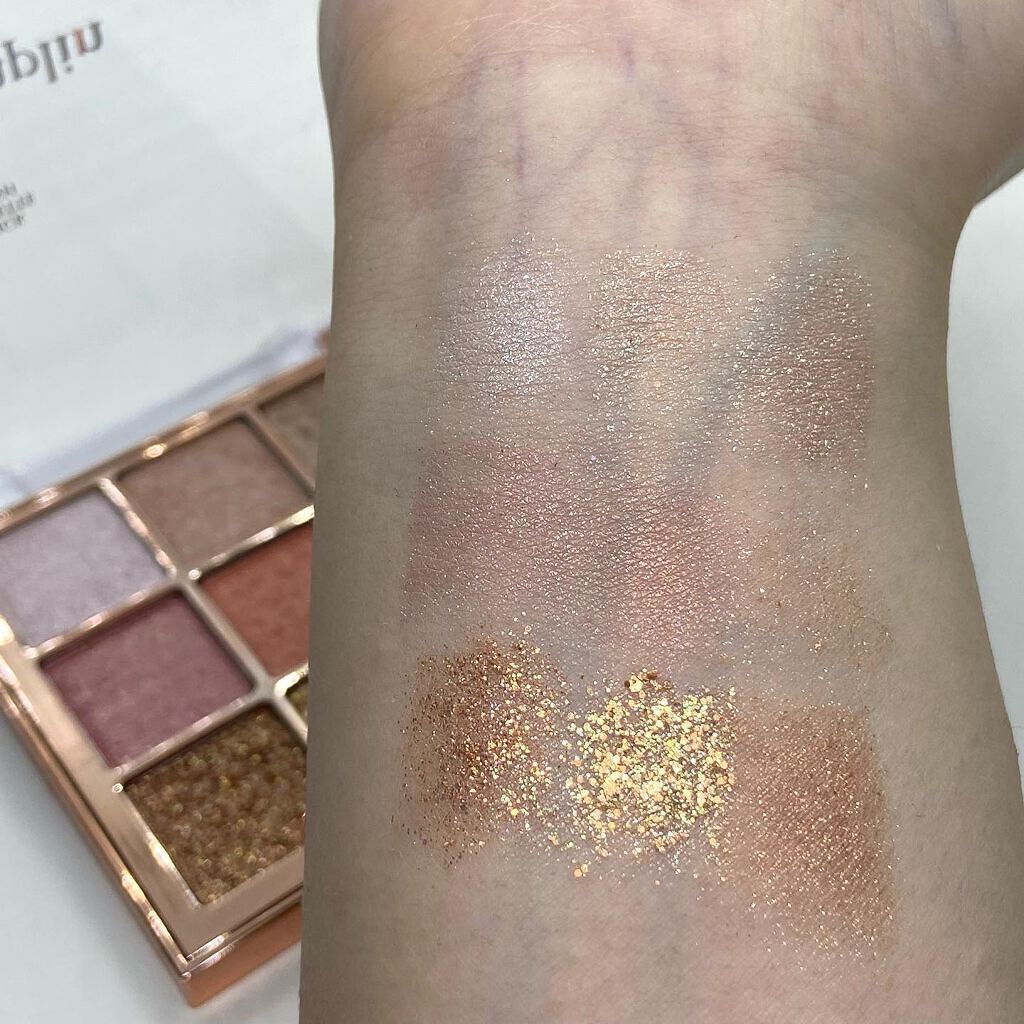 ワンピックアイシャドウパレット/APLIN/アイシャドウパレットを使ったクチコミ(10枚目)