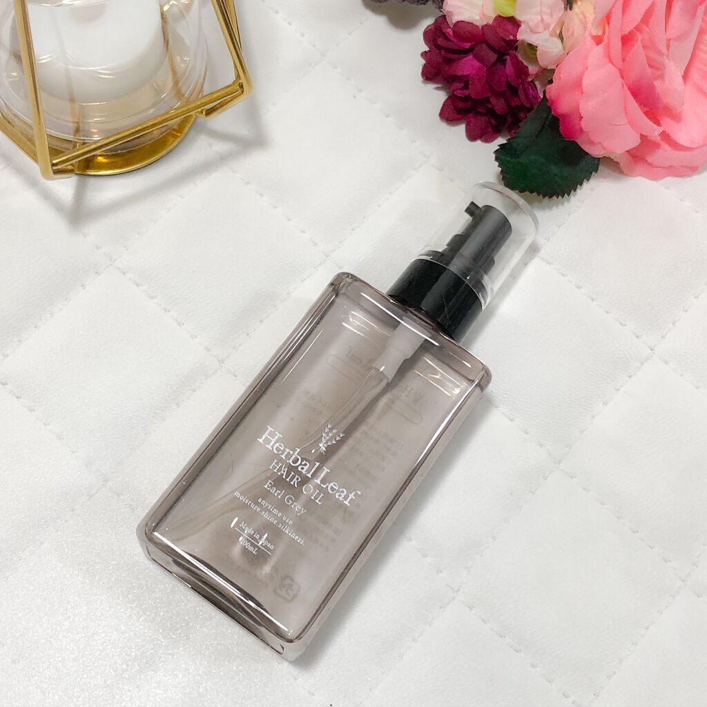 オーガニックヘアオイル アールグレイの香り /ハーバルリーフ/ヘアオイルを使ったクチコミ(1枚目)