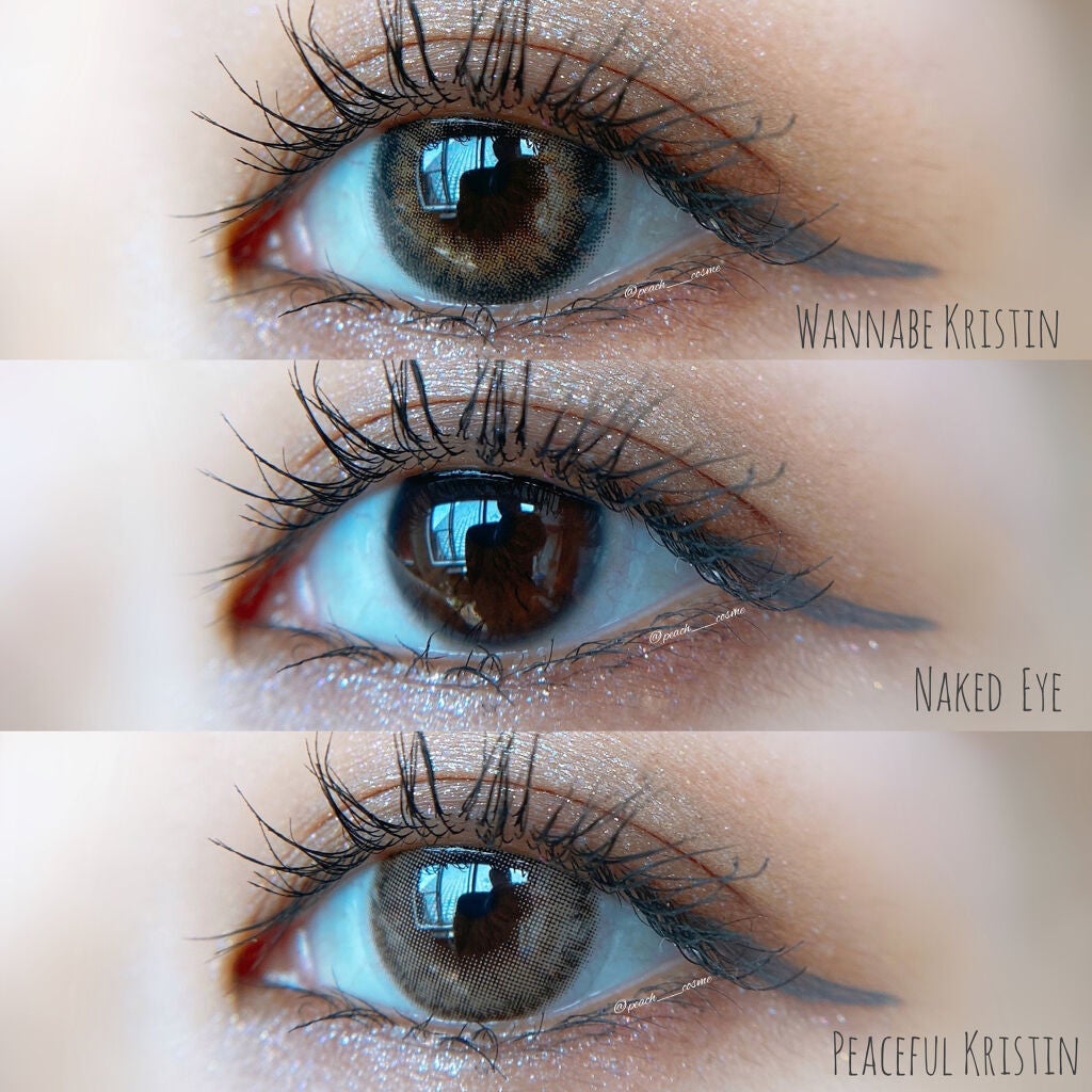 wannabe Kristin/Hapa kristin/カラーコンタクトレンズを使ったクチコミ(4枚目)