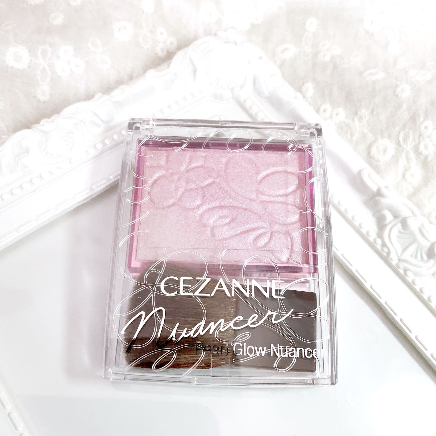 パールグロウニュアンサー/CEZANNE/パウダーハイライトを使ったクチコミ（1枚目）