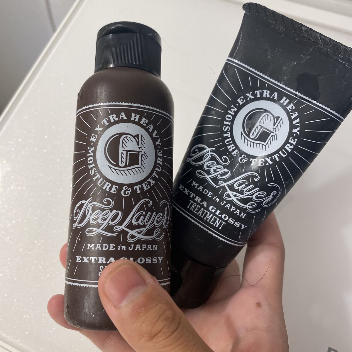 ディープレイヤー シャンプーExG(R)/トリートメントExG(R) シャンプー 80ml/DeepLayer/サロンシャンプーを使ったクチコミ（1枚目）