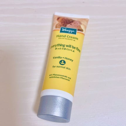 ハンドクリーム バニラ&ハニーの香り/クナイプ/ハンドクリームを使ったクチコミ(1枚目)