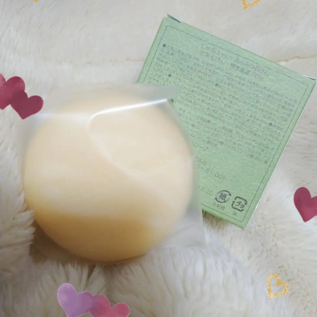 あんみつ石けん/フレージュ/洗顔石鹸を使ったクチコミ（2枚目）