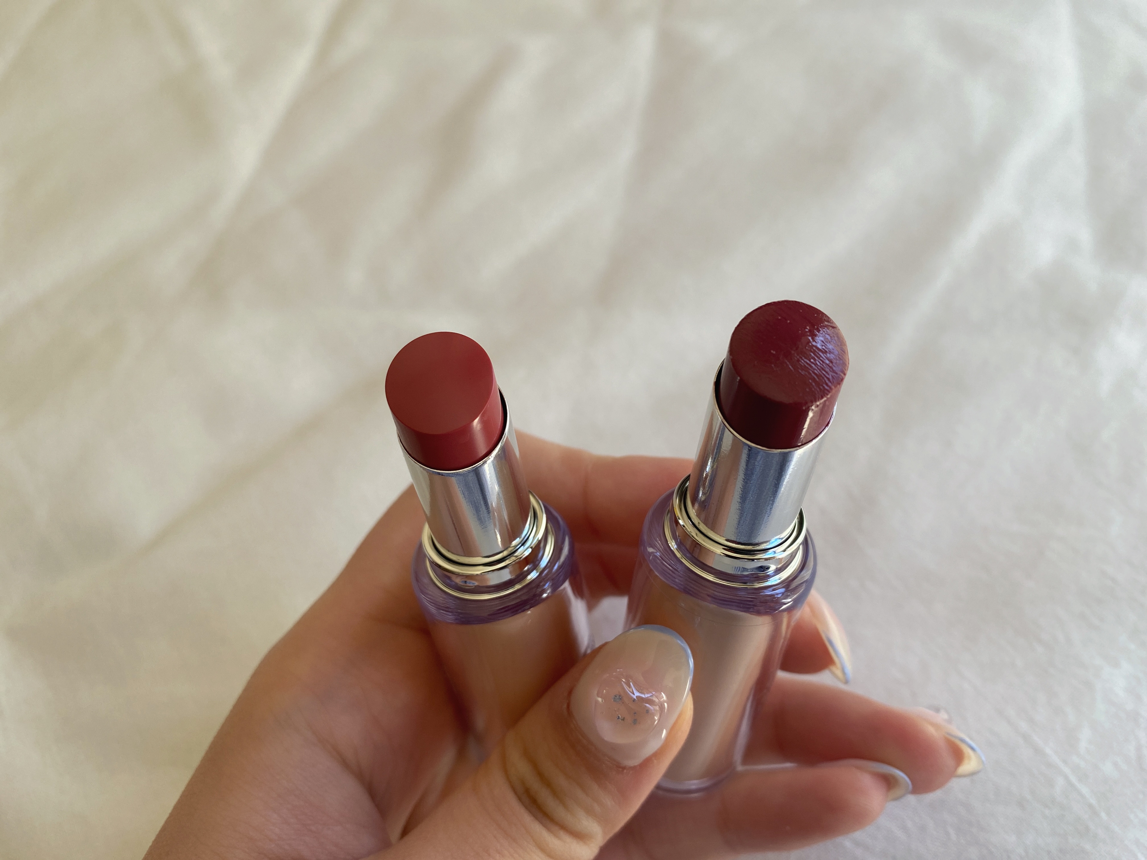 ボンディンググロウリップスティック/Laka/口紅を使ったクチコミ（2枚目）