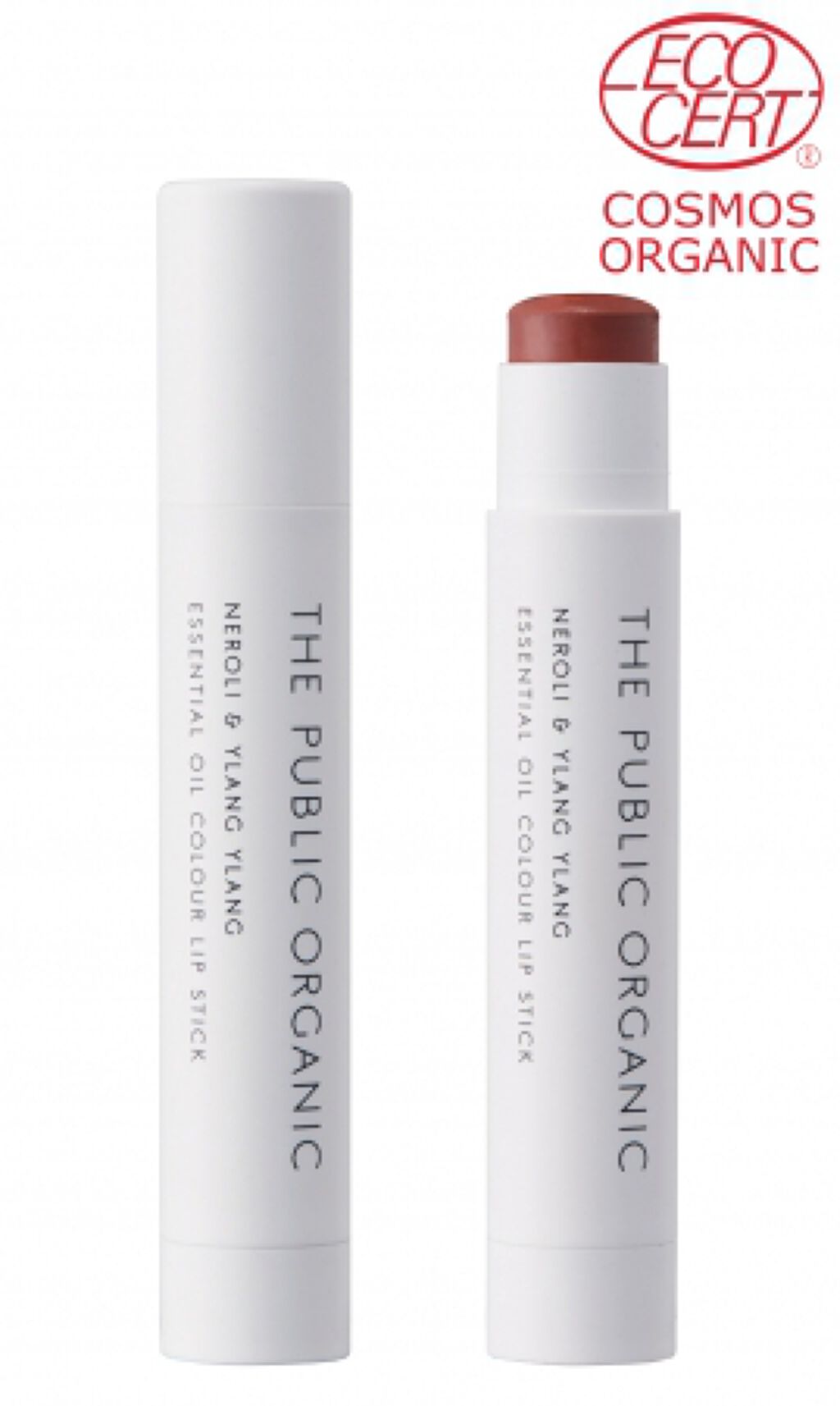 THE PUBLIC ORGANIC オーガニック認証 精油カラーリップスティック(旧)