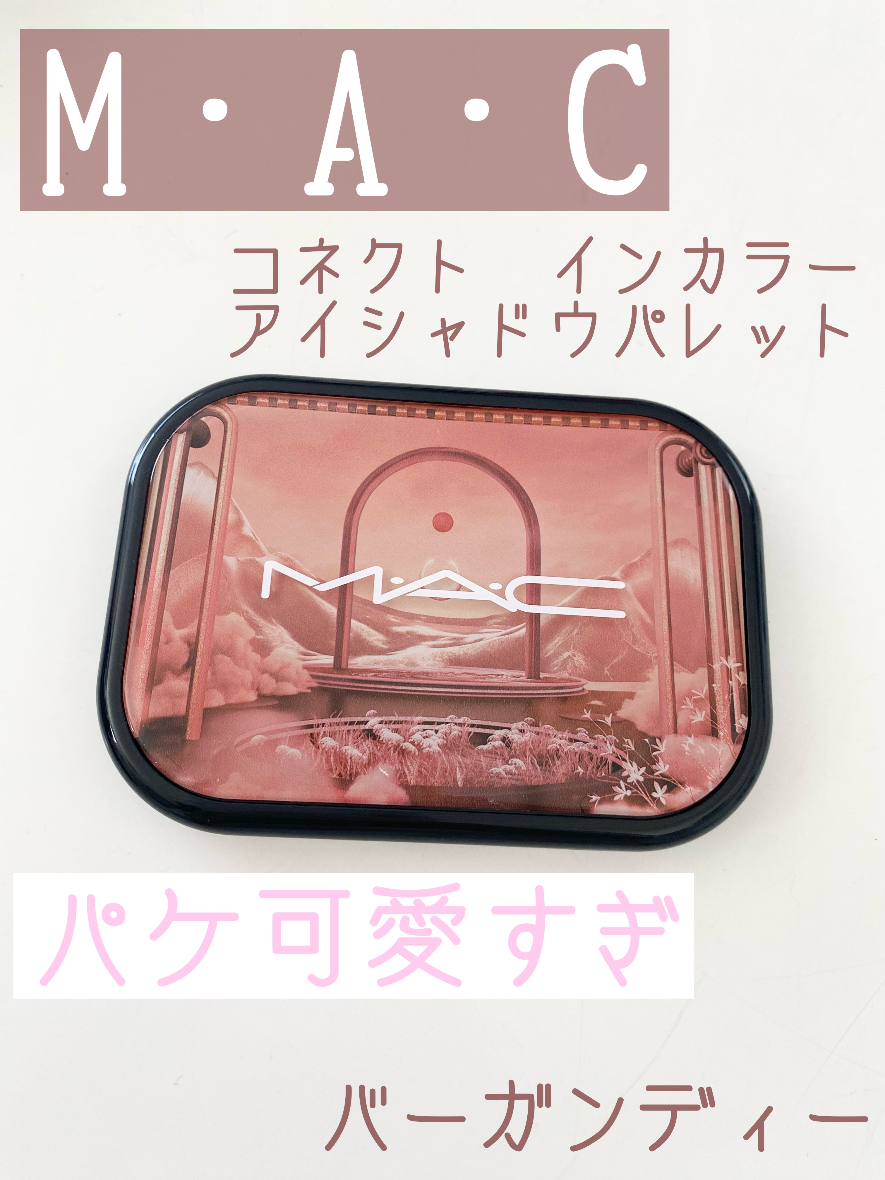 コネクト イン カラー アイシャドウ パレット × 6 エンベディッド イン バーガンディー/M・A・C/アイシャドウパレットを使ったクチコミ（1枚目）