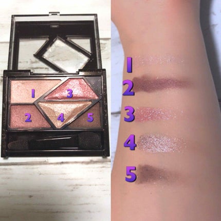 メタルグラマーアイズ/KATE/アイシャドウパレットを使ったクチコミ(2枚目)