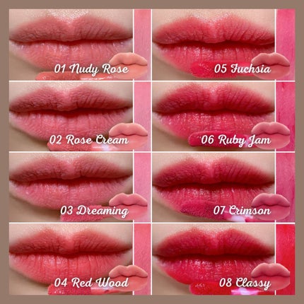 ムードグロウリップスティック/dasique/口紅を使ったクチコミ(5枚目)