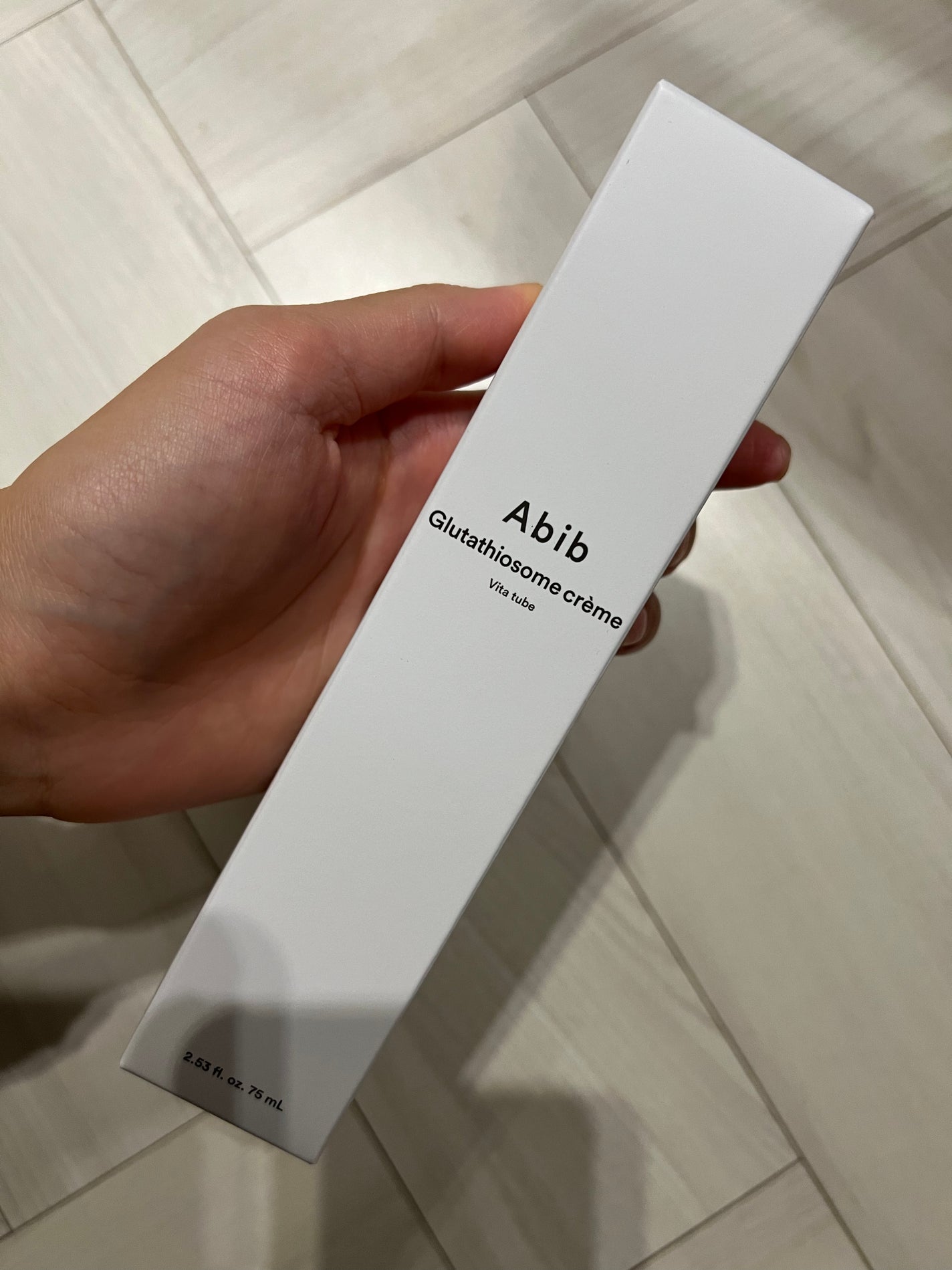 アビブ グルタチオンソームクリームビタチューブ/Abib /フェイスクリームを使ったクチコミ(4枚目)