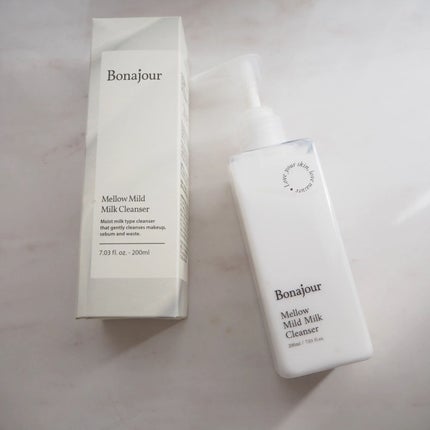 メロウマイルドミルククレンザー/Bonajour/ミルククレンジングを使ったクチコミ(5枚目)