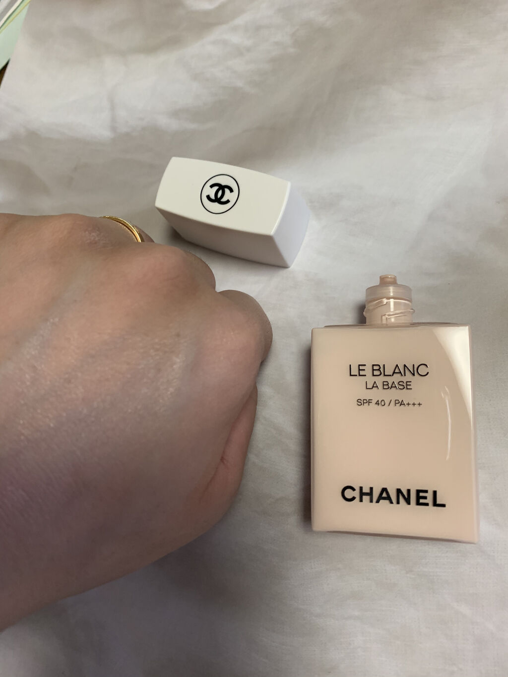 ル ブラン ラ  バーズ/CHANEL/化粧下地を使ったクチコミ（3枚目）