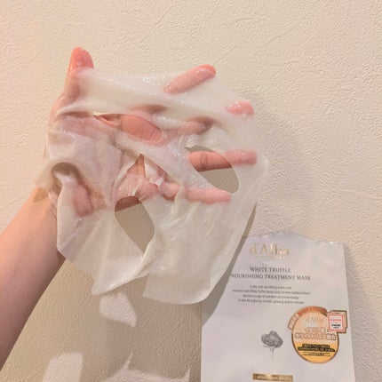 ホワイトトリュフナリシングトリートメントマスク/ダルバ/シートマスク・パックを使ったクチコミ(4枚目)