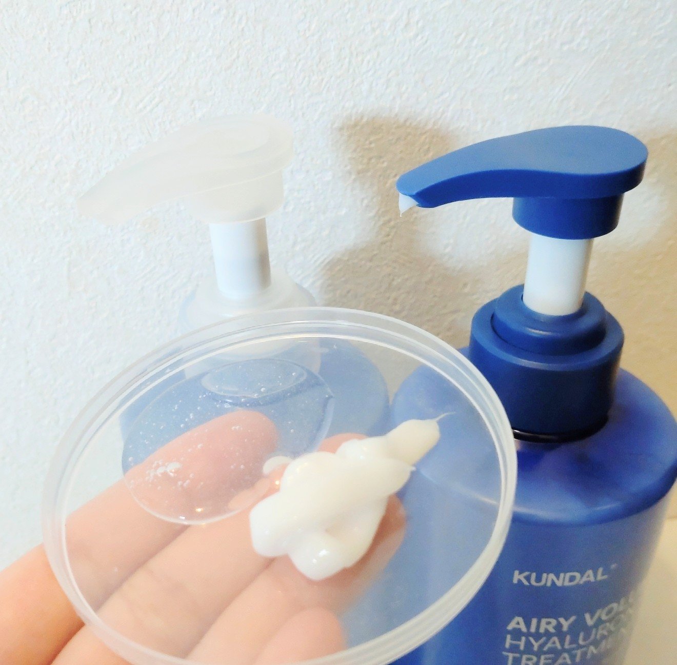 クンダル  エアリーボリュームヒアルロンシャンプー/トリートメント/KUNDAL/市販シャンプーを使ったクチコミ（3枚目）