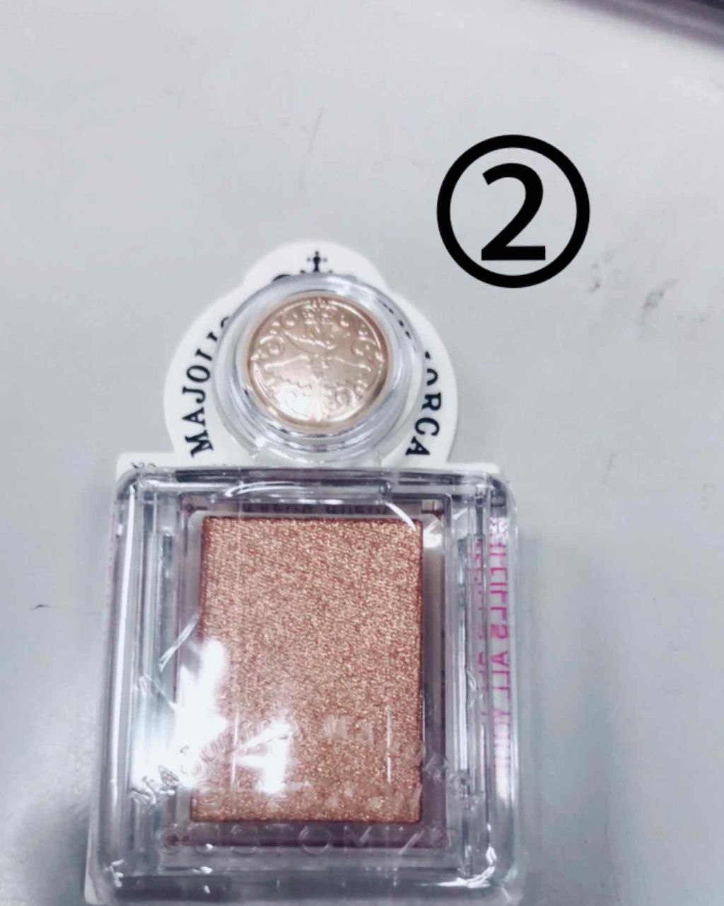 シャドーカスタマイズ/MAJOLICA MAJORCA/単色アイシャドウを使ったクチコミ(2枚目)