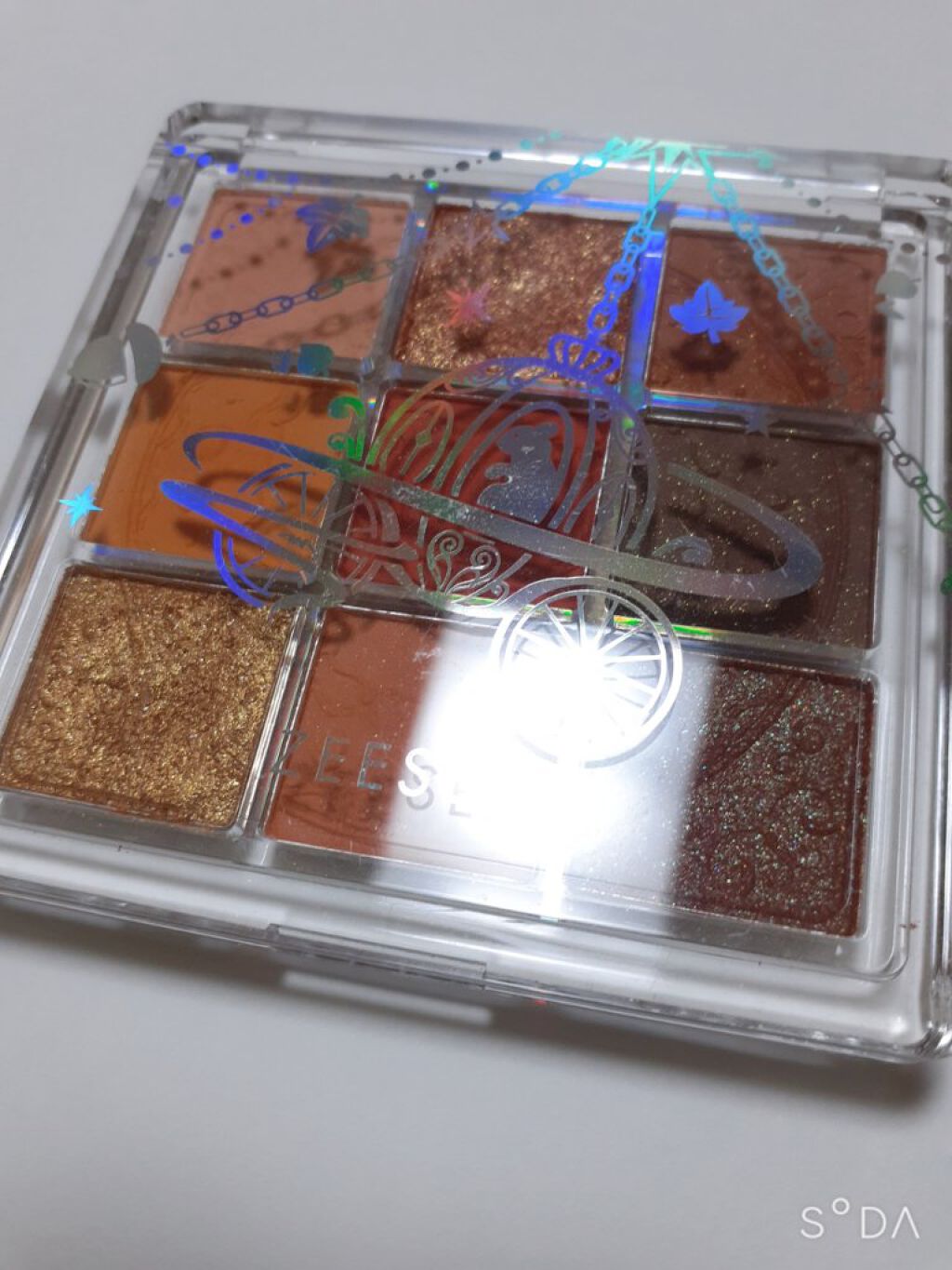 クォーツ 9色アイシャドウパレット(ドリームランドアイシャドウ)/ZEESEA/アイシャドウパレットを使ったクチコミ（1枚目）