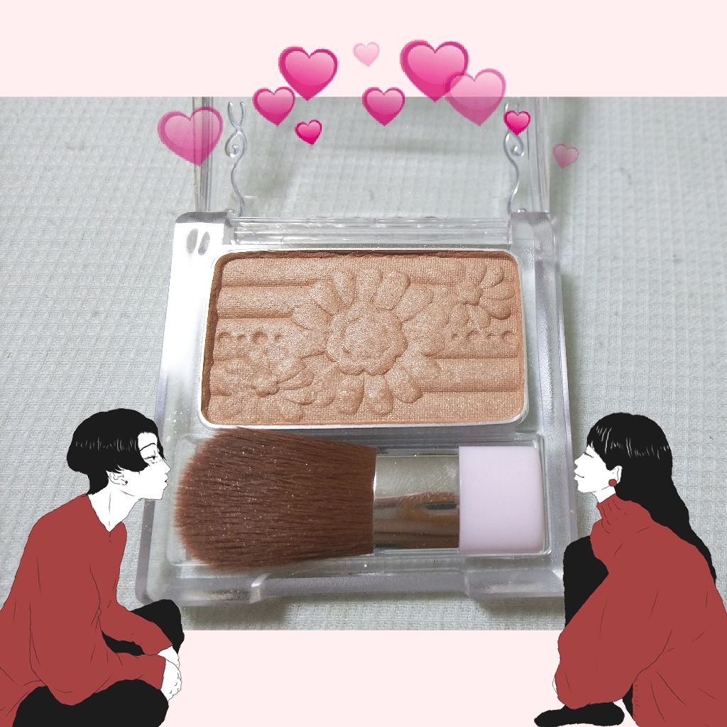 ハイライター/キャンメイク/パウダーハイライトを使ったクチコミ（1枚目）