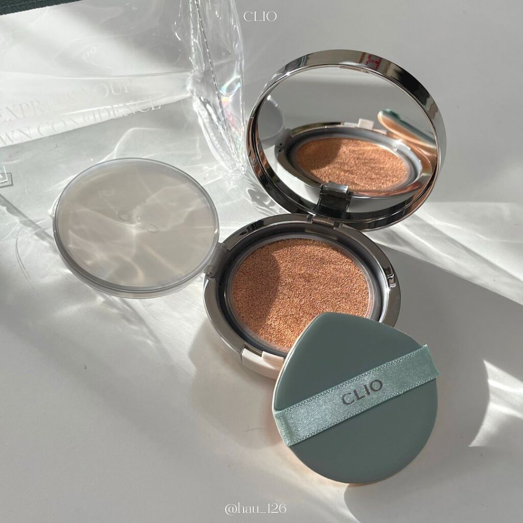 キル カバー カーミング クッション/CLIO/クッションファンデーションを使ったクチコミ(2枚目)