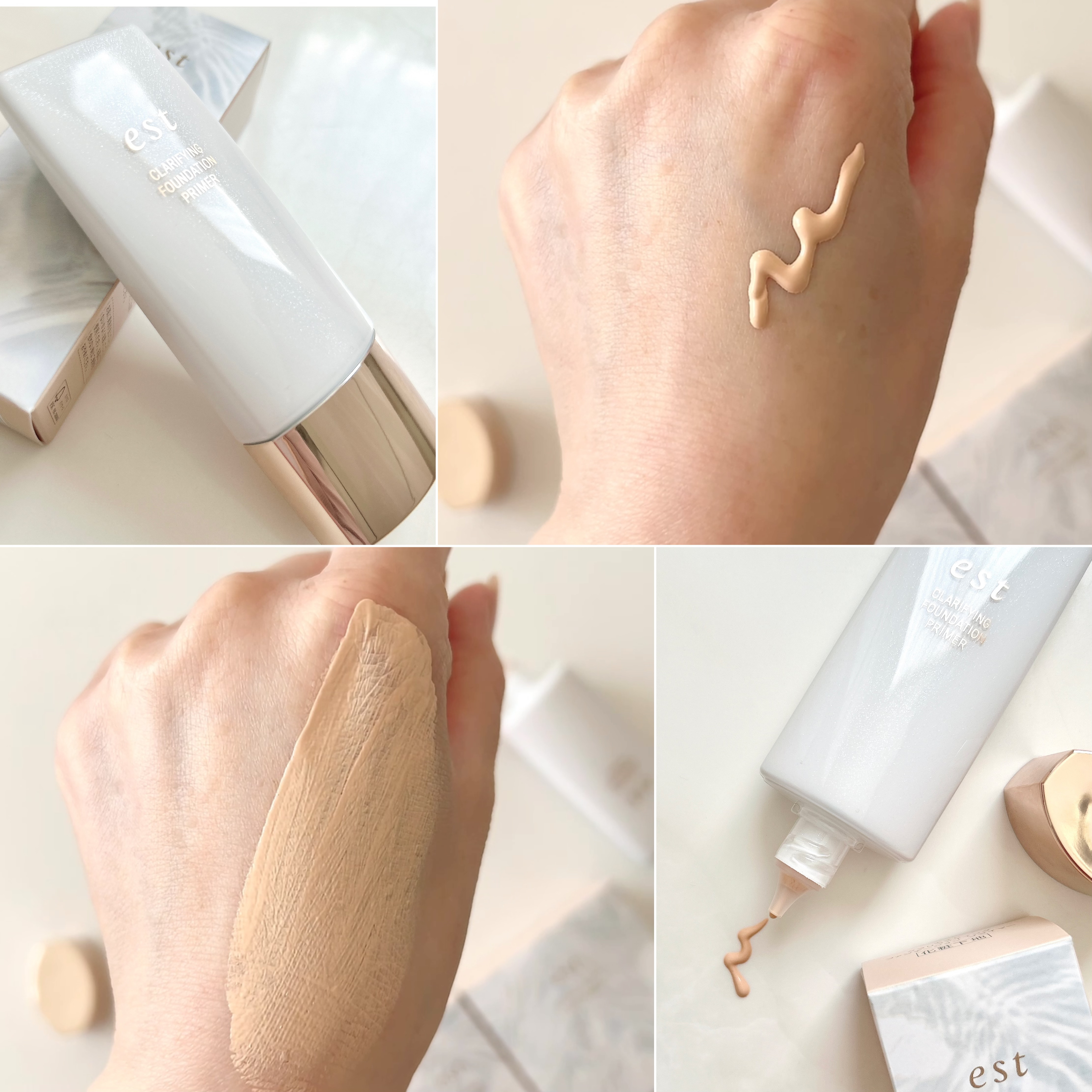 クラリファイイング ファンデーション プライマー/est/化粧下地を使ったクチコミ（3枚目）