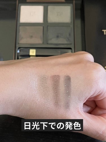 アイ カラー クォード 05A ダブル インデムニティー/TOM FORD BEAUTY/アイシャドウパレットを使ったクチコミ（3枚目）