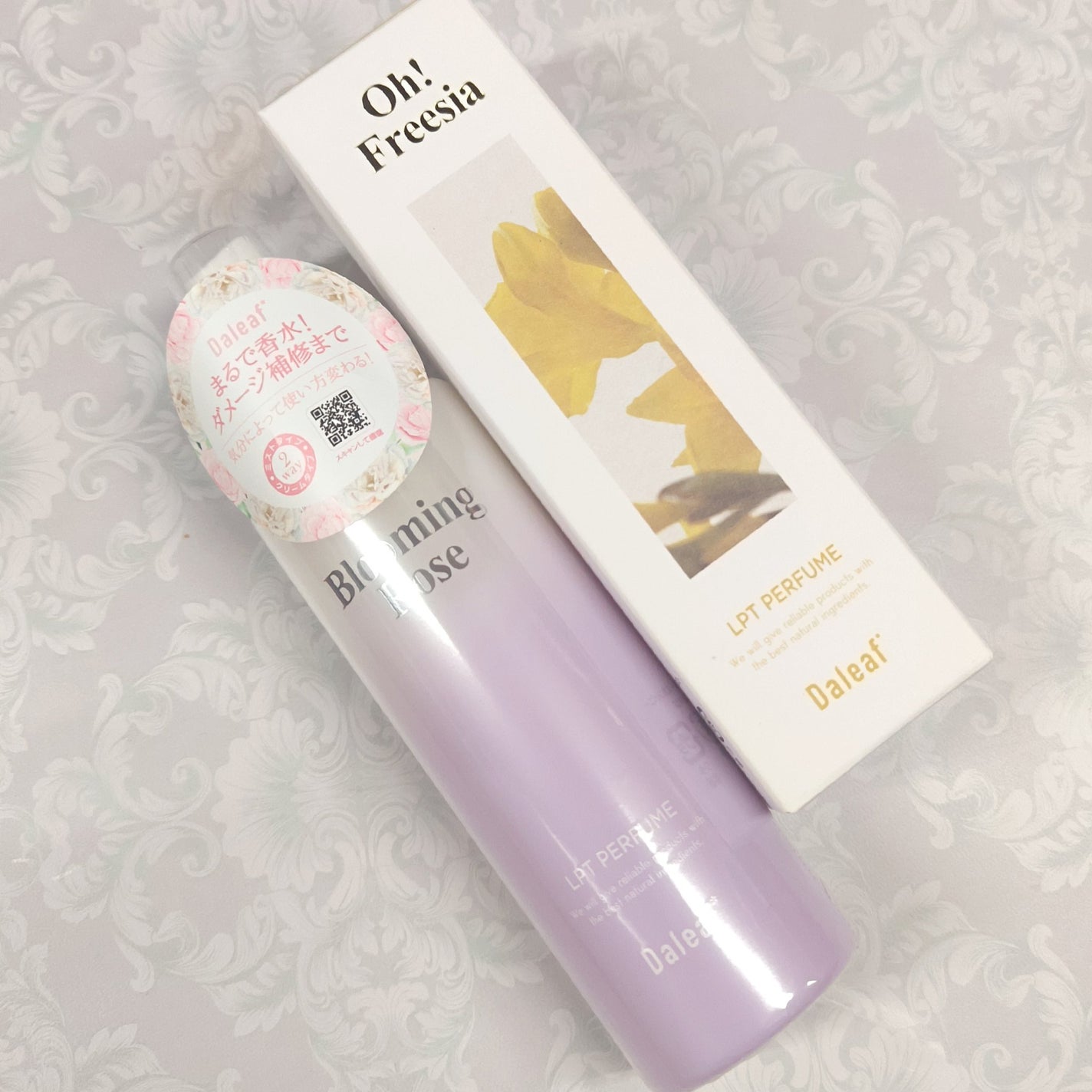 パフュームヘアパックインミスト Pink Breeze/Daleaf/アウトバストリートメントを使ったクチコミ(8枚目)