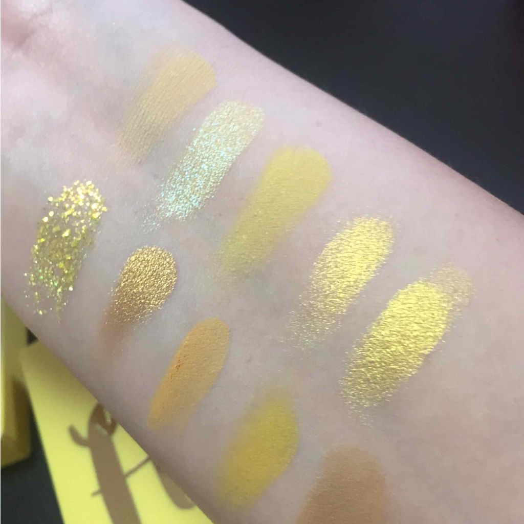 UH-HUH Honey/ColourPop/アイシャドウパレットを使ったクチコミ(3枚目)