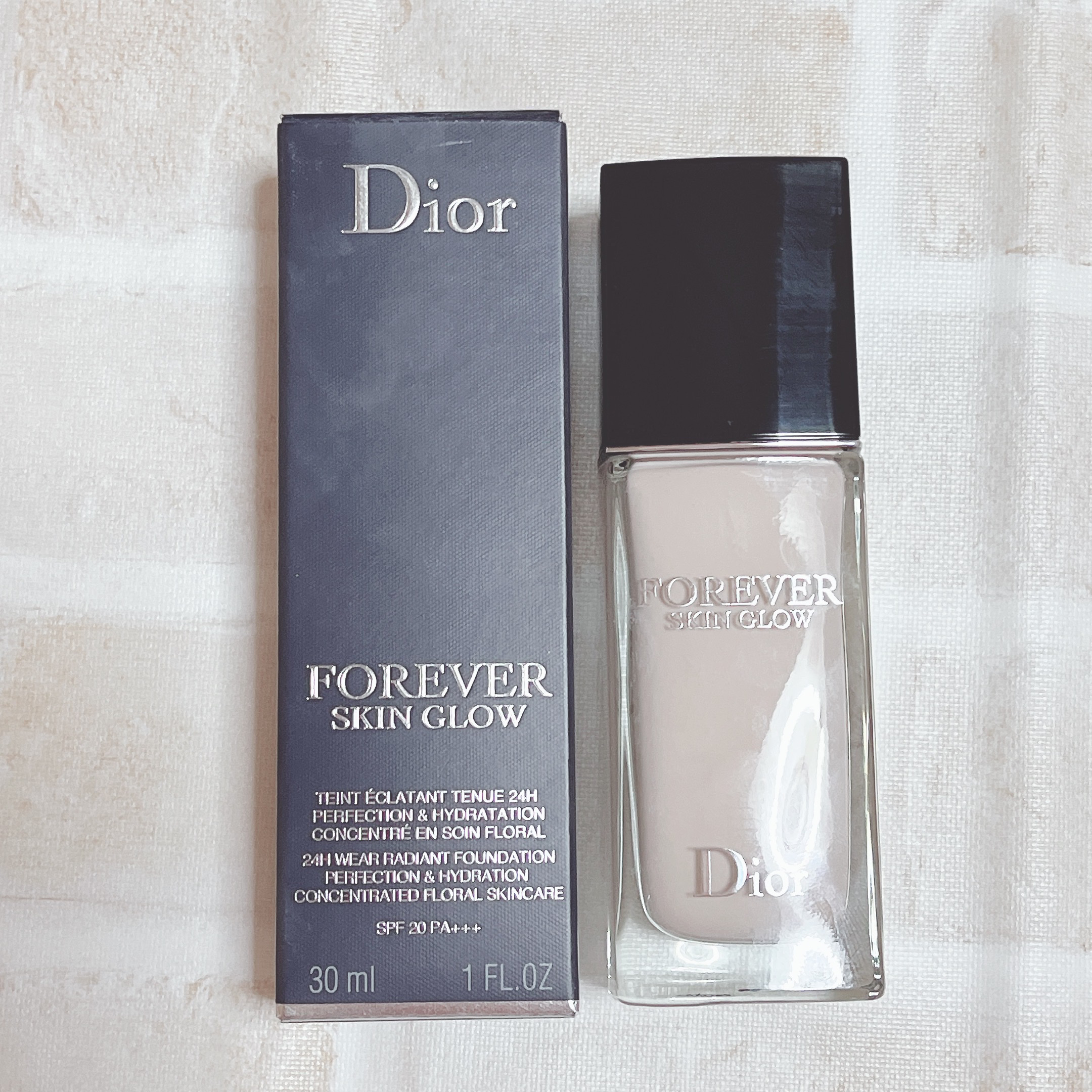 ディオールスキン フォーエヴァー フルイド グロウ/Dior/リキッドファンデーションを使ったクチコミ（2枚目）