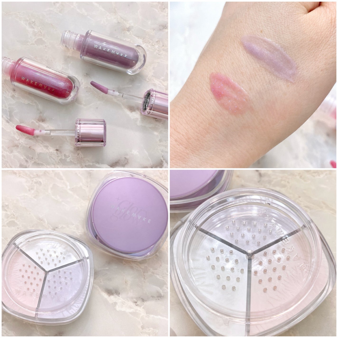 ソフトブラーリングアイパレット/wakemake/アイシャドウパレットを使ったクチコミ(5枚目)