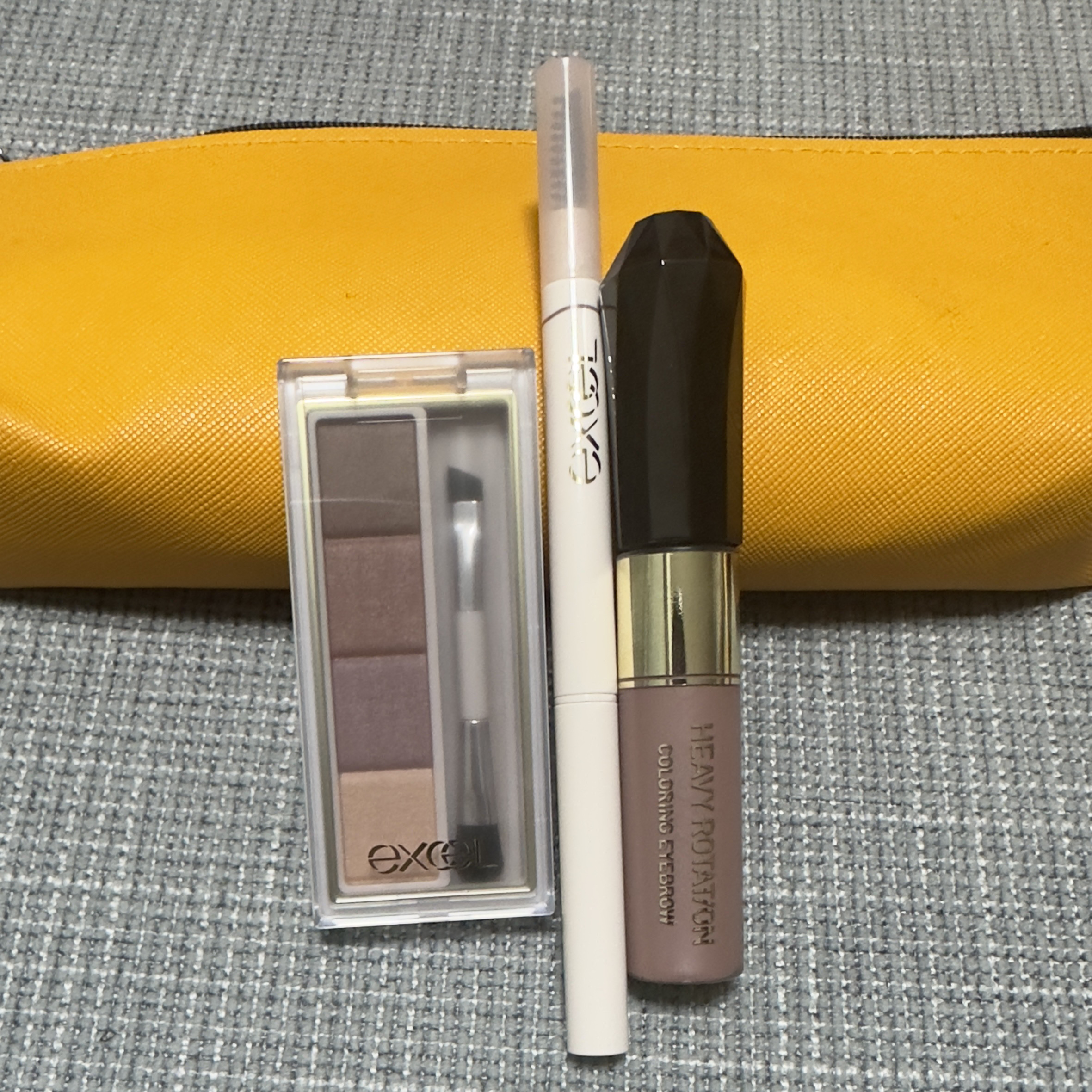 カラーエディットスリムブロウ/excel/アイブロウペンシルを使ったクチコミ（3枚目）