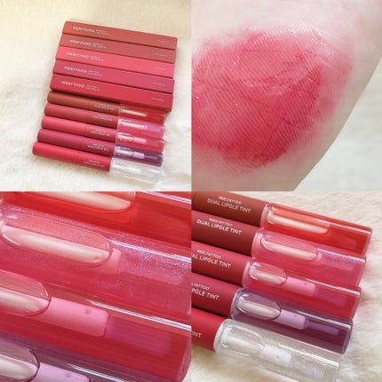 リールタトゥーデュアルグロスティント/MERYTHOD/リップティントを使ったクチコミ(6枚目)