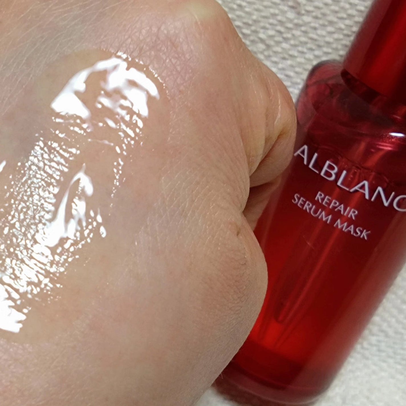 リペア セラムマスク/ALBLANC/美容液を使ったクチコミ(8枚目)