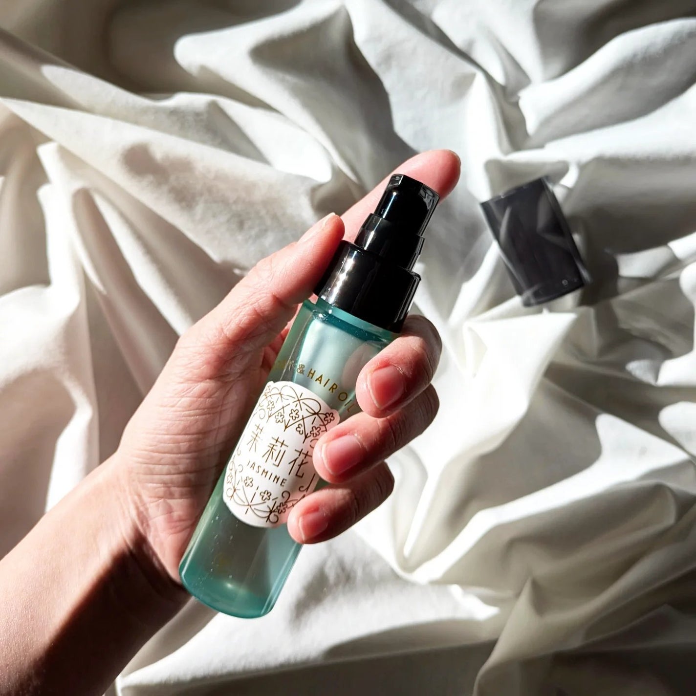 ゆるりと 茉莉花 ボディー&ヘアオイル/ゆるりと/ヘアオイルを使ったクチコミ(2枚目)