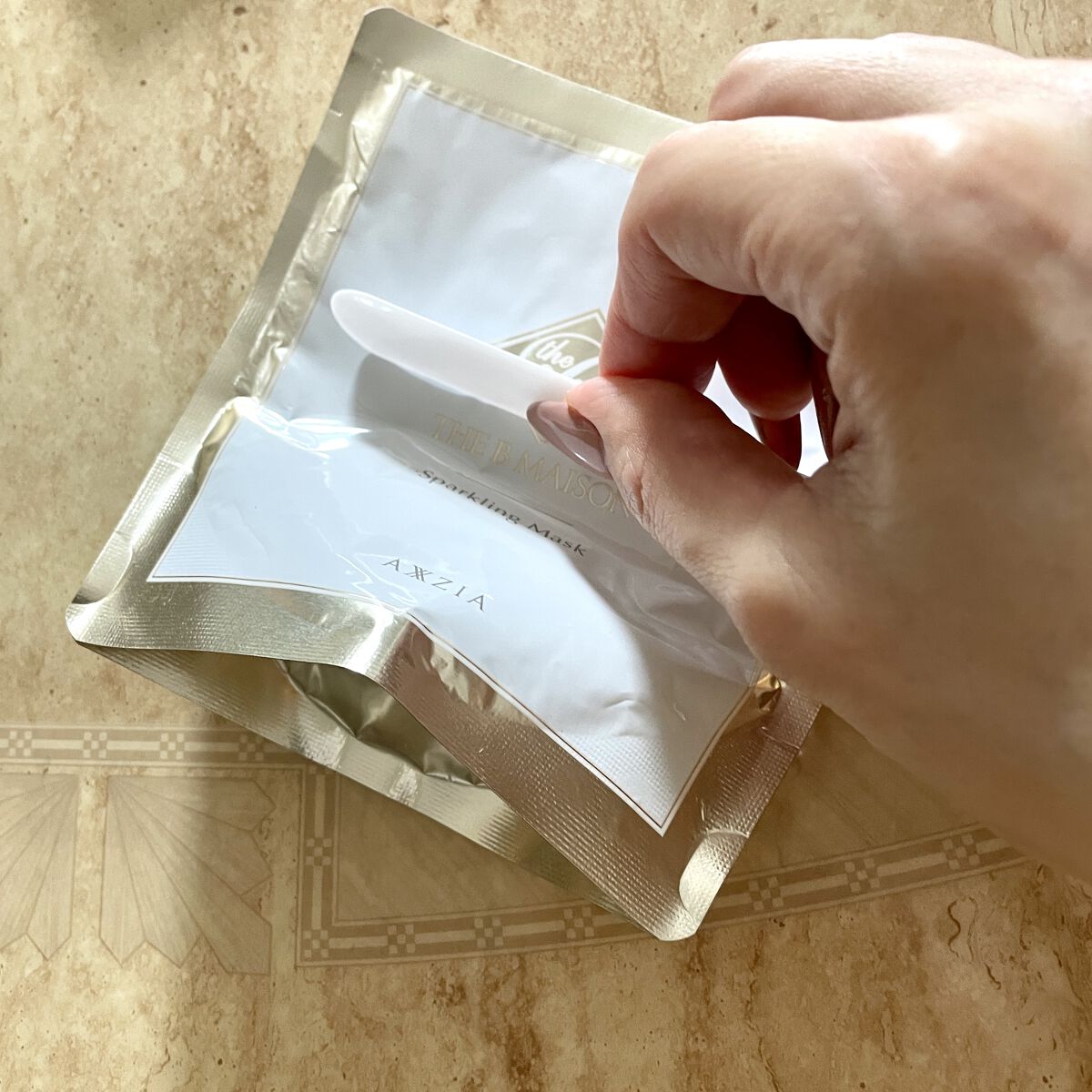  スパークリング マスク /ザ ビー メゾン/洗い流すパック・マスクを使ったクチコミ（2枚目）