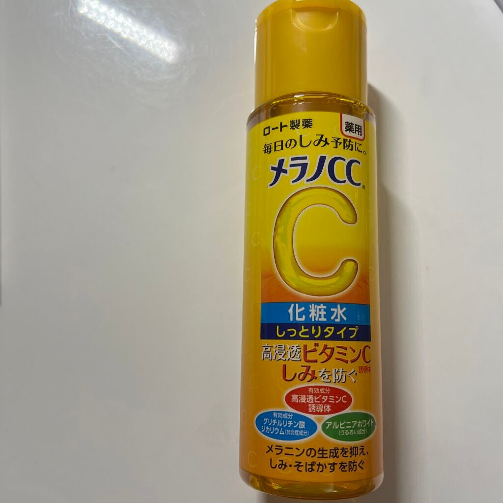 薬用しみ対策 美白化粧水 しっとりタイプ/メラノCC/化粧水を使ったクチコミ(1枚目)