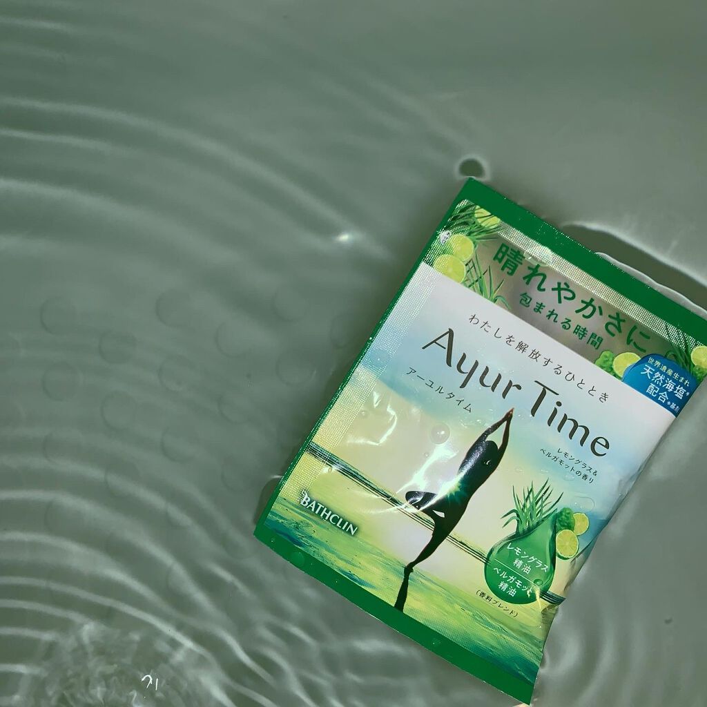 Ayur Time（アーユルタイム）/アーユルタイム/無機塩系入浴剤を使ったクチコミ（1枚目）