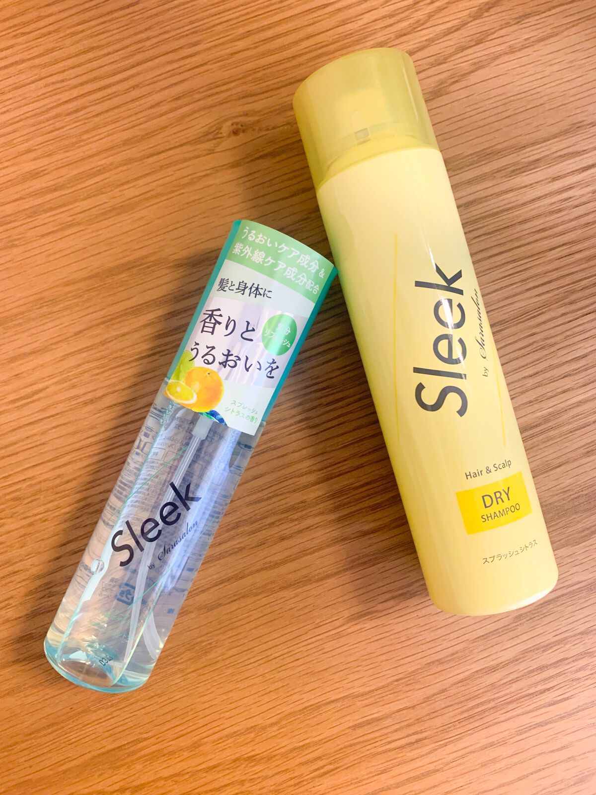 ヘア＆ボディミスト スプラッシュシトラスの香り/スリーク by サラサロン/ヘアミストを使ったクチコミ（1枚目）