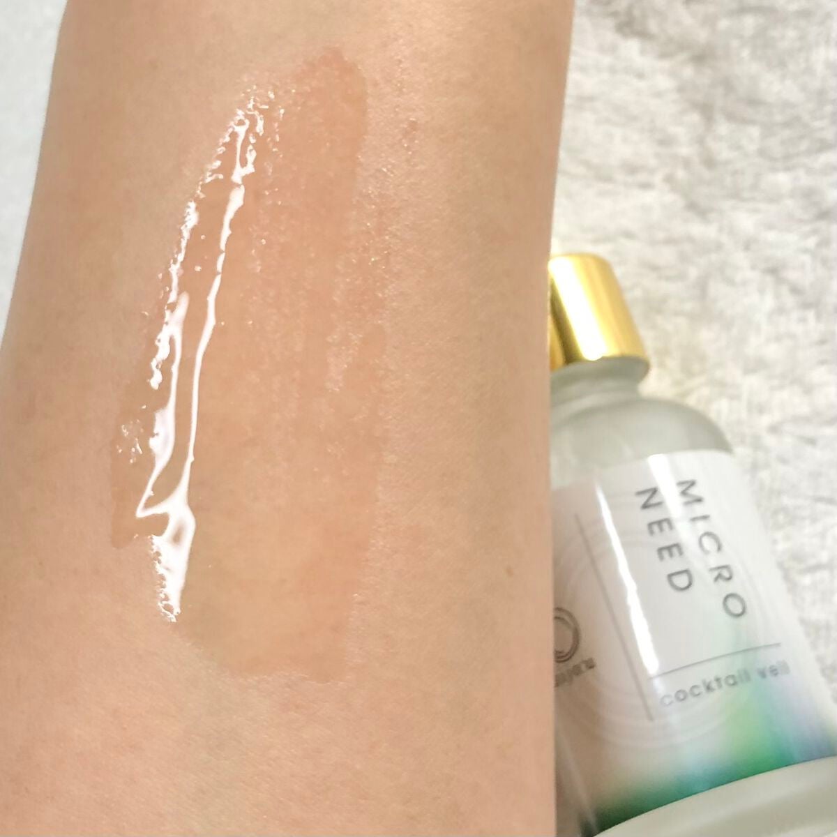 カクテルヴェール/bijoːu(ビジュー)MICRO NEED/美容液を使ったクチコミ(4枚目)