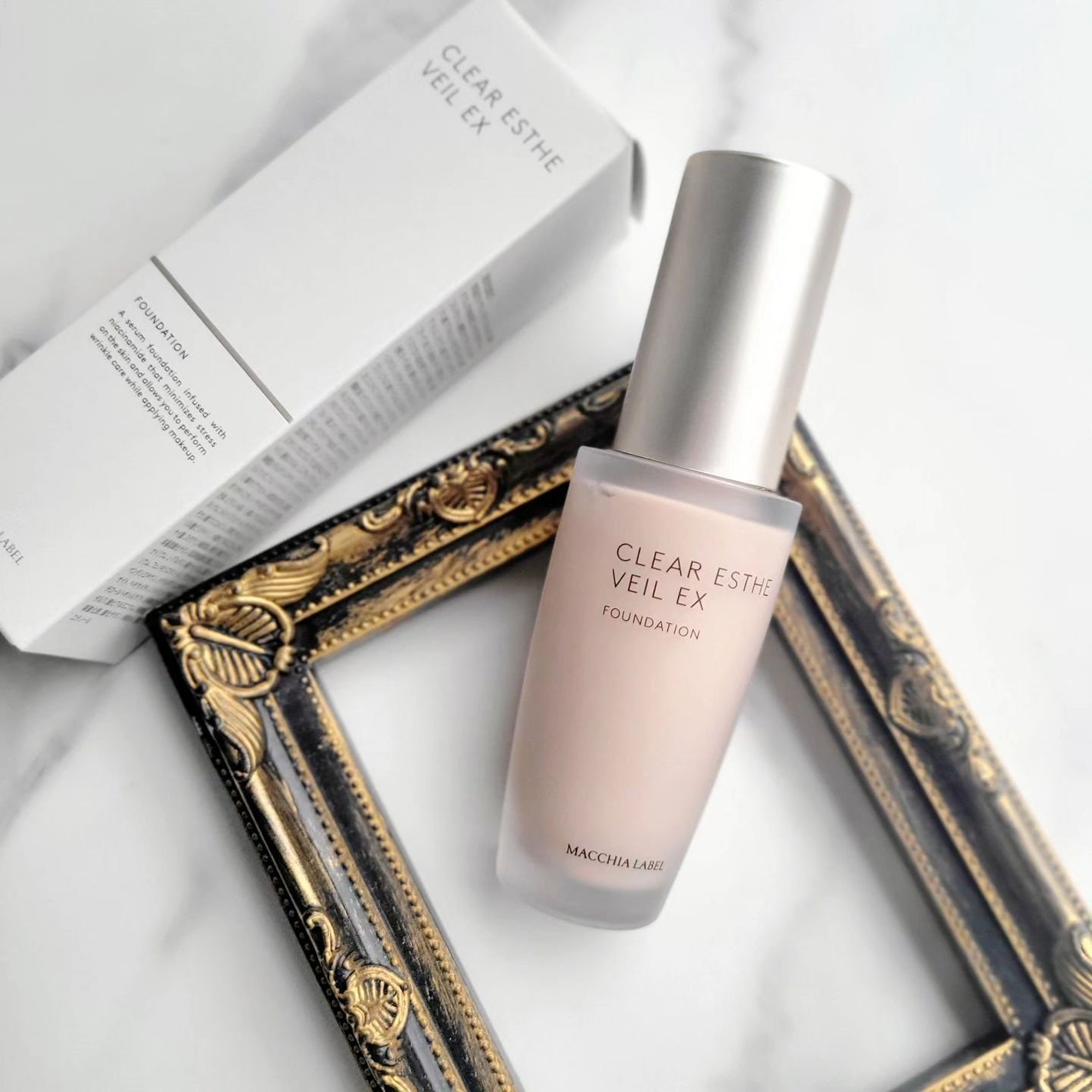 薬用クリアエステヴェールEX/Macchia Label/リキッドファンデーションを使ったクチコミ(1枚目)