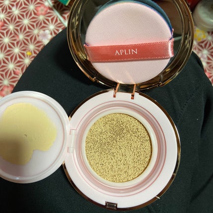 ピンクティーツリーカバーアップグロウクッション/APLIN/クッションファンデーションを使ったクチコミ(2枚目)